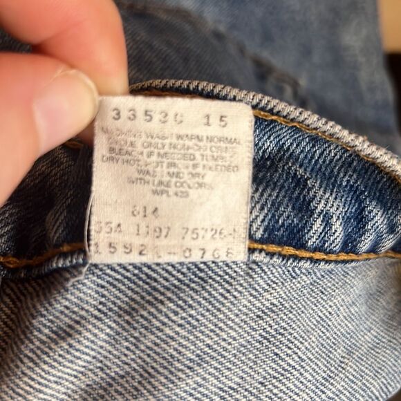 Levi's Vintage Orange Tab 912 Slim Fit Tapered Leg Size Women's 10 Short - Picture 4 of 11